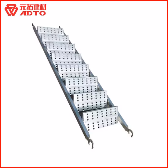 비계 부품 강철 계단 사다리 라운드