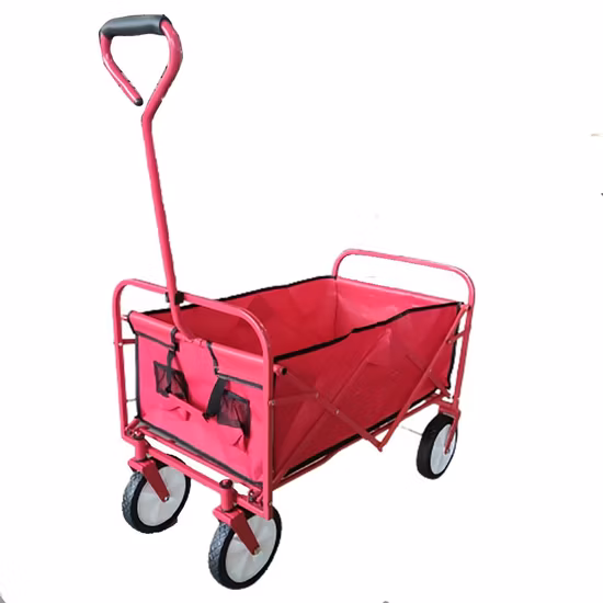 야외 캠핑 접이식 왜건 접이식 어린이 정원 카트